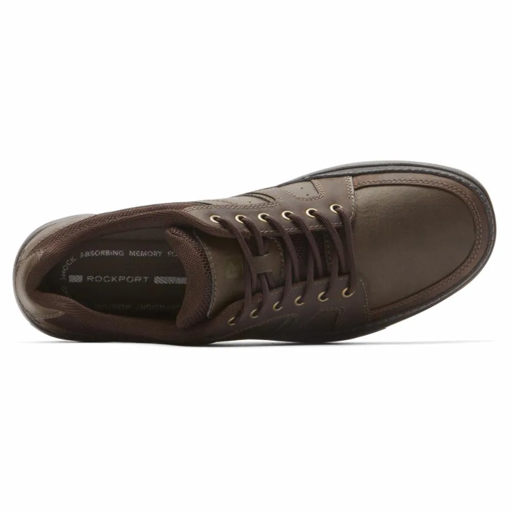 Rockport Men GET YOUR KICKS MDG BLUCHER DARK BROWN/LEATHER