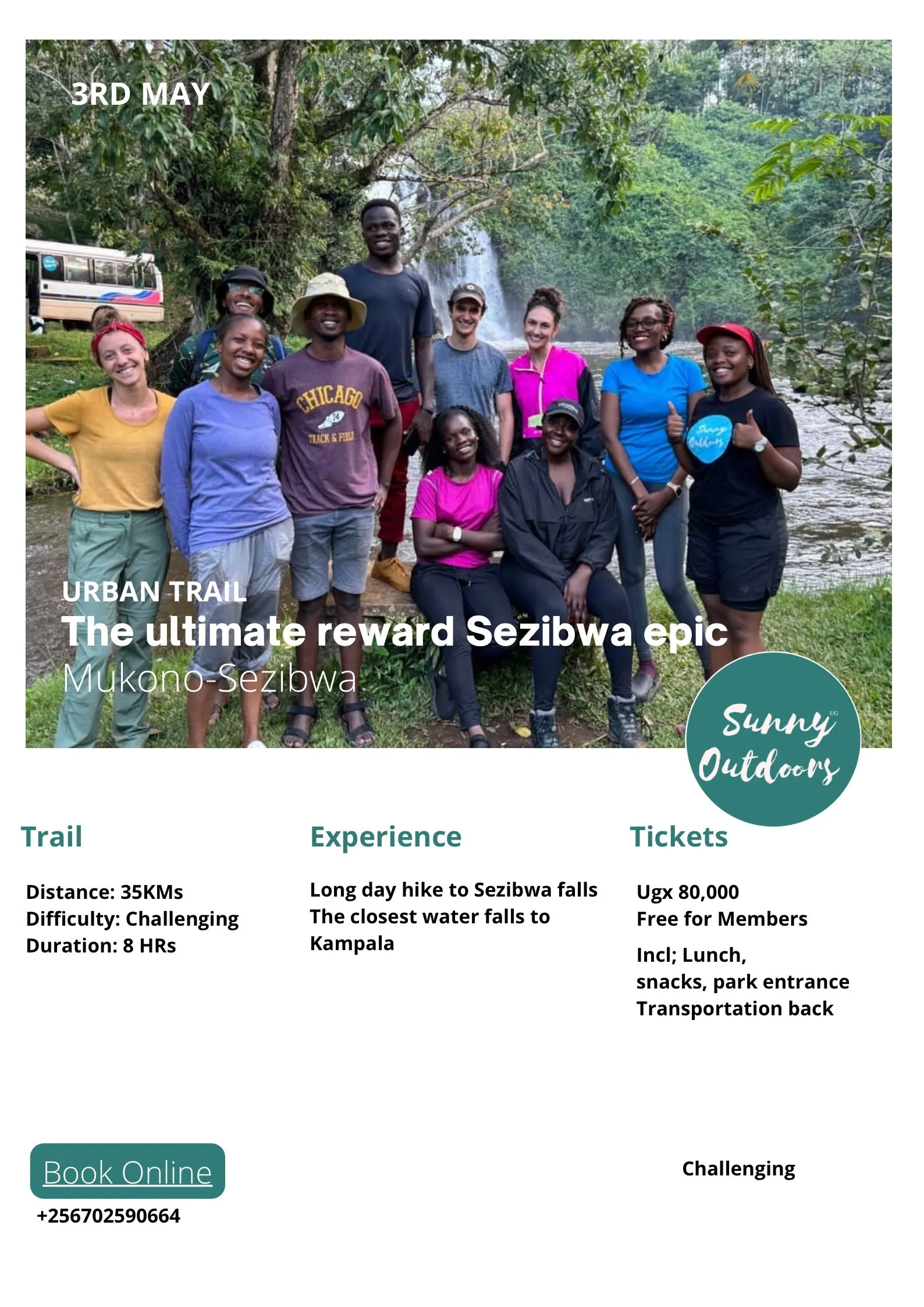 The Ultimate reward sezibwa falls epic