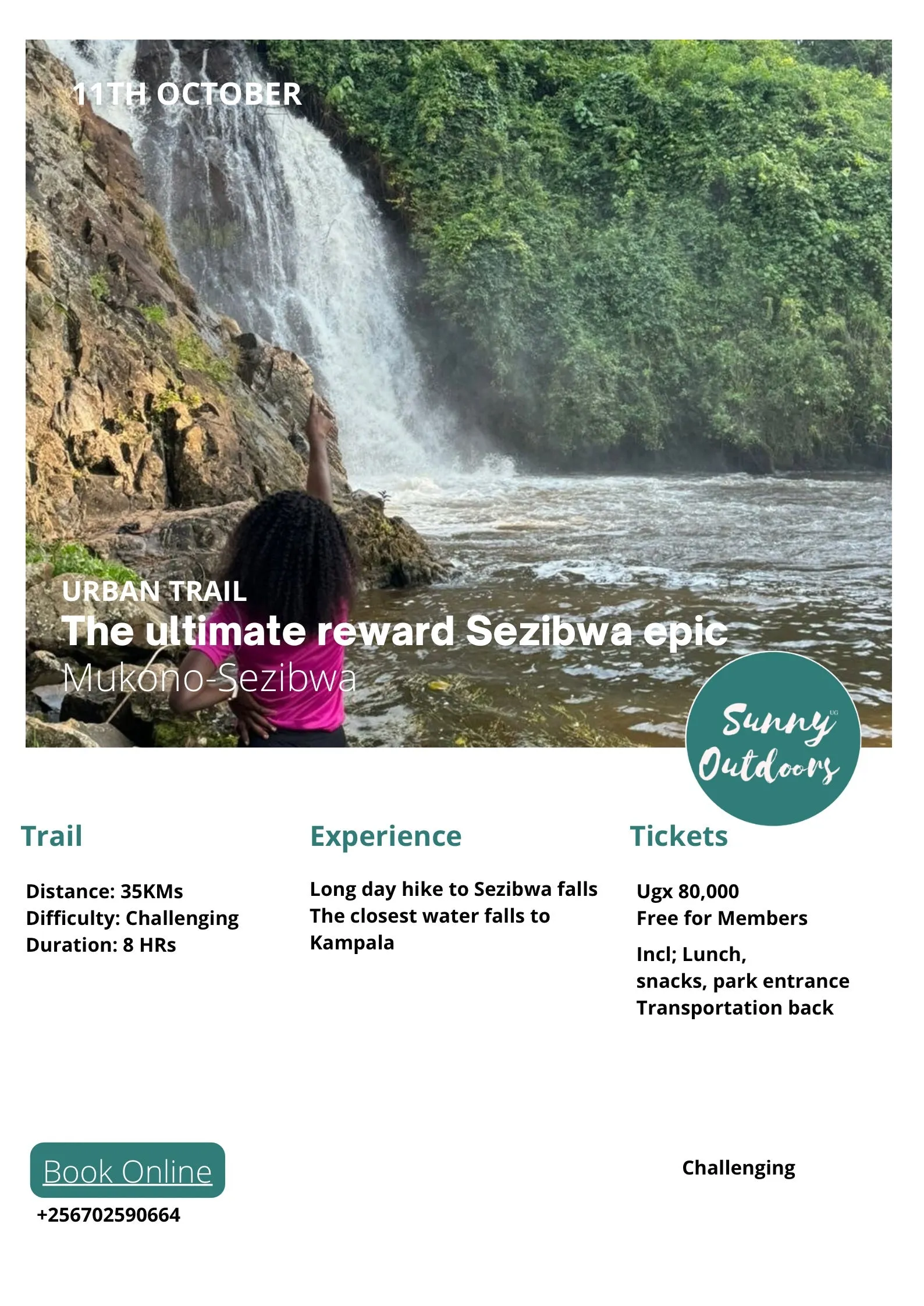 The Ultimate reward sezibwa falls epic