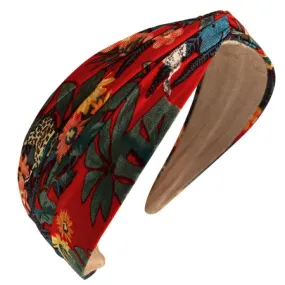 Twist Top Headband, Tropics