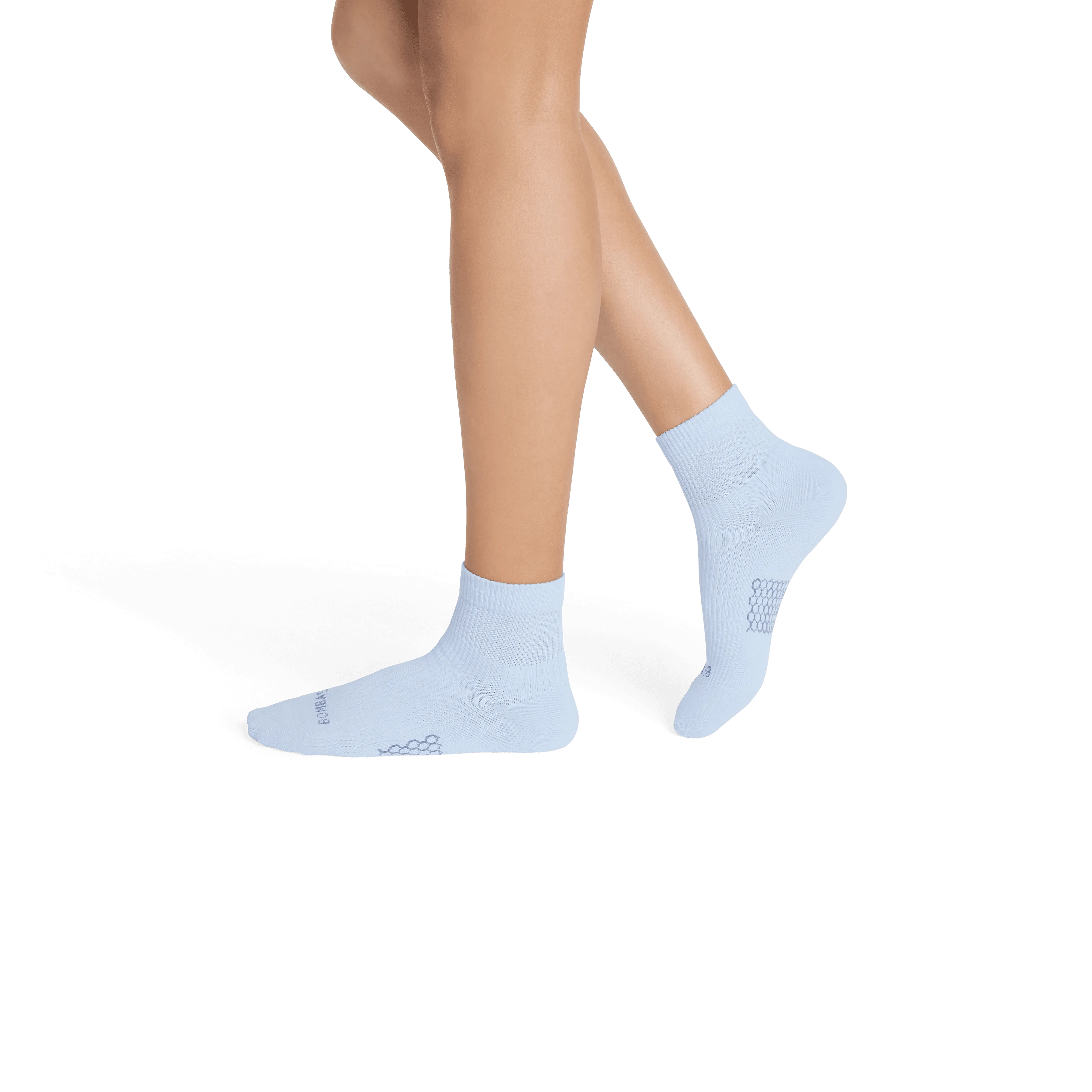 Women's Modern Rib Quarter Socks